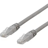 Deltaco câble patch - 20 m - gra (CAT6a, 20 m)