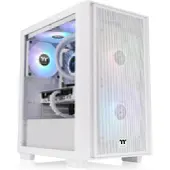 Thermaltake Versa H16 TG ARGB Micro Tower Blanc