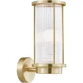 Nordlux Applique durable Linton IP54, Variante : Ø 99 x 298 mm, E27, 15 W, laiton