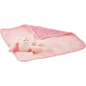 Karlie Cuddle Friend Lapin Rose 40cm