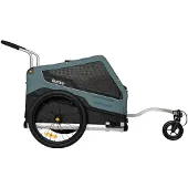Burley Bark Ranger Bike Trailer Argenté Max 34 kg Garçon