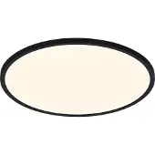 Nordlux Oja 3000/4000K IP20 Lampe LED, Variante : Ø 424 x 23 mm, 19 W, 3000/4000 K, noir