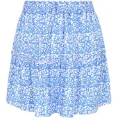 Swirly Jupe 'Back To School' bleu / blanc
