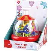 Playgo Carrousel à pousser et à tourner