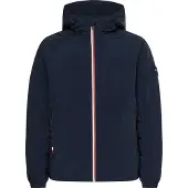 Tommy Hilfiger Mix Media Hooded Jacket Bleu - Grand L