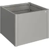 Biohort jardinière surélevée 1 x 1 quartz gris métallisé