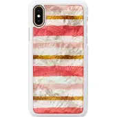 Ikins SmartPhone case iPhone XS/S short cake white (Apple iPhone X, Apple iPhone XS), Coque pour téléphone portable, Blanc