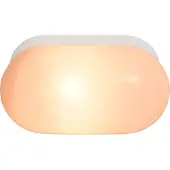 Nordlux Applique LED gradable Foam IP44, Variante : 110 x 210 mm, E27, blanc