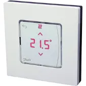 Danfoss Thermostat d'ambiance Icon2 24V RT, On-wall, Thermostat, Blanc