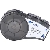 Brady M21-500-581-WT ruban vinyle repositionnable 12,70 mm (d'origine) - noir sur blanc