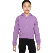 Nike Filles, Pull-over, Bluza Therma-Fit Jr Filles DX4991 532, Violet, (XL)