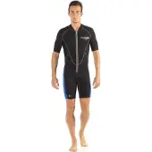 Cressi Lido 2 Mm Short Sleeve Shorty Noir M Homme