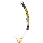 Cressi Alpha Ultra Dry Diving Snorkel Jaune,Noir
