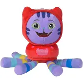 Gabby's Dollhouse Peluche - Herbe à chat DJ - 25 cm - - UneTaille - Peluche
