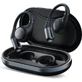 Mixx Streambuds AirFlow Open TWS Sportkopfhörer (8 h, Sans fil), Écouteurs, Noir