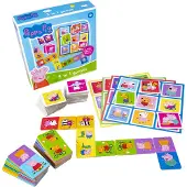 Tactic Peppa Pig 3 en 1 Lotto,Domino,Memo