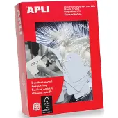 APLI Etiquette - Grand paquet, 36 x 53 mm, blanc