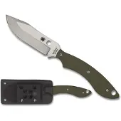 Spyderco Stok Bowie FB49GPOD OD Green G10 couteau fixe, Sjoerd Stok design