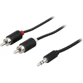 Deltaco câble audio - 5 m (5 m, Câbles Cinch)