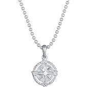 KUZZOI Chaîne 'Windrose' argent