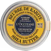 L'Occitane Beurre de Karité pour peaux sèches 100% BIO (Beurre de Karité) - Contenance : 150 ml