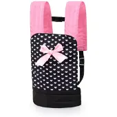 Bayer Porte-poupée - Black & Pink (62260AA)