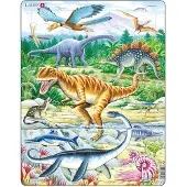 Larsen Puzzle - Dinosaures 35 pcs.