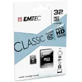 Emtec ECMSDM32GHC10CG mémoire flash 32 Go MicroSD Classe 10