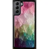 Ikins case for Samsung Galaxy S21+ water flower juodas (Samsung Galaxy S21+), Coque pour téléphone portable, Noir