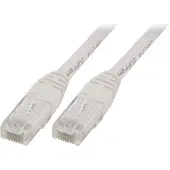 Deltaco V10-TP - 10 m - RJ-45 - RJ-45 - blanc (U/UTP, CAT5e, 10 m)