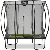 Exit Silhouette Trampoline 153x214cm – Sur pieds – Rectangulaire – Trampoline de Jardin – Noir