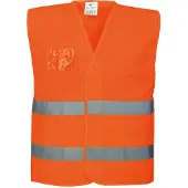Portwest Gilet de sécurité Haute Visibilité semi-grillagé Ventilé
