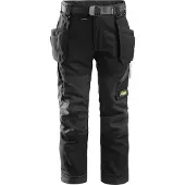 Snickers Workwear Flexi Work Pants Noir 116 cm Garçon
