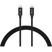 XLayer 220113 Thunderbolt 4 Kabel USB-C 1,0 m schwarz