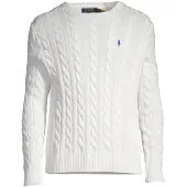 Ralph Lauren Pull-over 'Driver' blanc