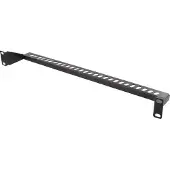 Deltaco Accessoires pour rack 19-1 Panneau de gestion des câbles, Armoire serveur : accessoires, Noir
