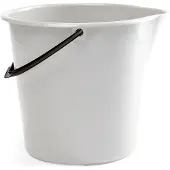 G.Funder Spand, 10 litres, hvid, dansk produceret, Ustensiles de nettoyage, Blanc