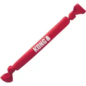 Kong 3x Signature Crunch Rope Single - Rouge (Jouet à mâcher pour chiens)