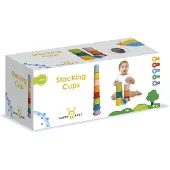 Happy Baby Regnbuefarvede Stablekopper 8 pcs.