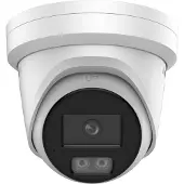 Hikvision 4 MP Smart Hybrid Light avec (2688 x 1520 pixels), Caméra réseau, Blanc