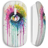CAPACHEAP Souris Sans Fil Eye colors power