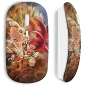 CAPACHEAP Souris sans fil goku dragon ball z Red Hair