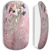 CAPACHEAP Souris sans fil girl manga pink