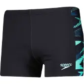 Speedo Hyperboom Panel Swimming Boxer Noir UK 34 Homme