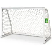 Exit Scala Aluminium But de Football 120x80cm – Résistant – But de Football – pour Enfants – Blanc