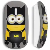 CAPACHEAP Souris Sans Fil Minion Batman Style