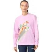 Head Racket Rally Sweatshirt Rose M Femme