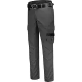 Malfini Pantalon de travail Pantalon de travail unie en sergé, Couleur : gris foncé, TAILLE : 53