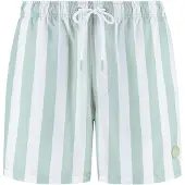 Shiwi Shorts de bain vert clair / blanc