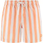 Shiwi Shorts de bain orange / blanc